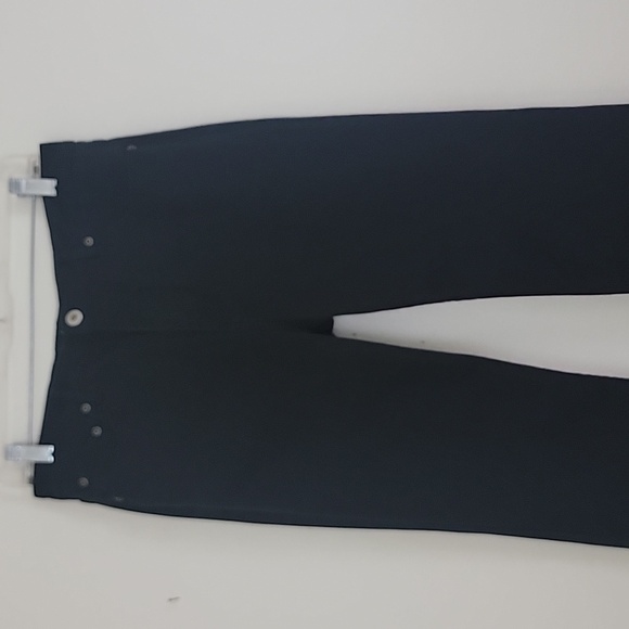 Coldwater Creek Black Straight Leg Jeans 30X29 Size 10 - Picture 2 of 14